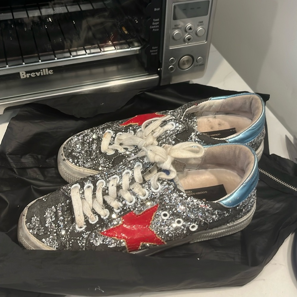 Glitter Golden Goose